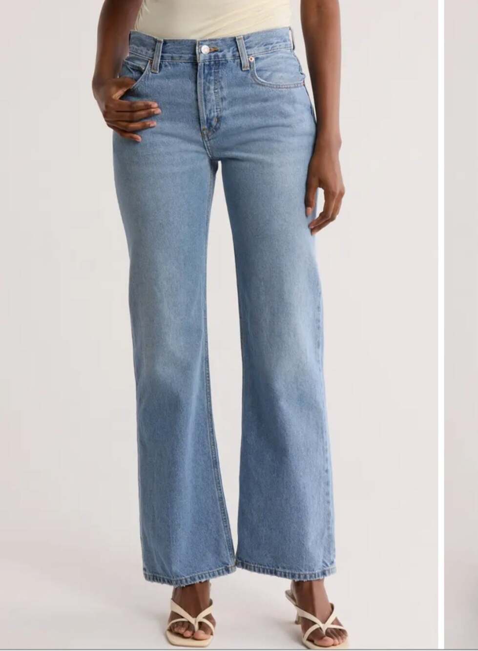 NWT Etica Amis Relaxed Bootcut Jeans in Atwater - Anthropologie - 25 - $258